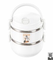 Cool Scooter Rider Double Layer Thermal Food Container - Image 3