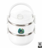 Enchanted Forest Mushroom Double Layer Thermal Food Container - Image 3
