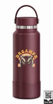 Dreamer Butterfly Insulated Stainless Steel Bottle - Image 2