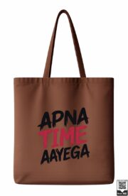 Apna Time Aayega Premium Tote Bag - Image 4