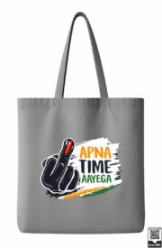 Apna Time Aayega Election Motivation Tote Bag