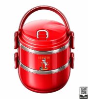 Cool Scooter Rider Double Layer Thermal Food Container - Image 10