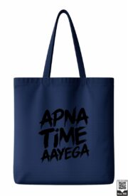 Apna Time Aayega Quote Tote Bag - Image 5