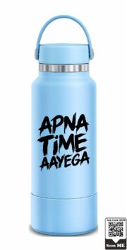 Apna Time Aayega Insulated Stainless Steel Bottle - Image 4