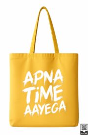 Apna Time Aayega Motivational Tote Bag - Image 7