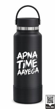 Apna Time Aayega Insulated Stainless Steel Bottle