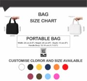 Floral Butterfly Multi-Purpose Portable Bag - Image 11