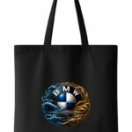BMW Blue and Orange Energy Emblem Tote Bag