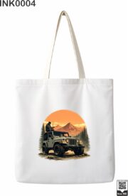 Off-Road Jeep Mountain Sunset Tote Bag - Image 10