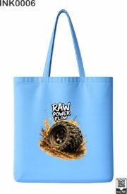 Raw Power Flow Off-Road Tire Tote Bag - Image 10