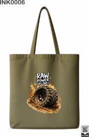 Raw Power Flow Off-Road Tire Tote Bag - Image 9