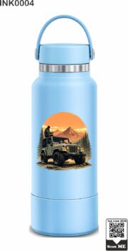 Mountain Adventure 4x4 Insulated Stainless Steel Bottle - Image 9