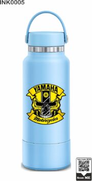 Motorcycle Skull Rider Insulated Stainless Steel Bottle