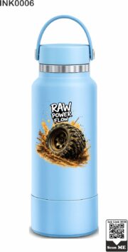 Raw Power Flow Off-Road Insulated Stainless Steel Bottle - Image 9