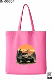 Off-Road Jeep Mountain Sunset Tote Bag - Image 5