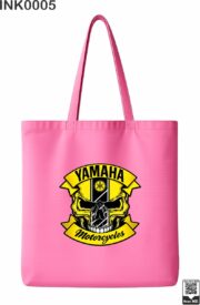 Yamaha Motorcycles Skull Emblem Tote Bag - Image 5