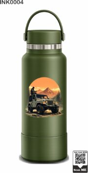 Mountain Adventure 4x4 Insulated Stainless Steel Bottle - Image 8