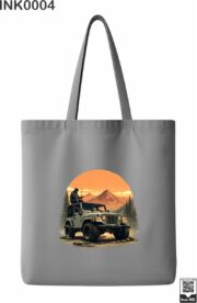 Off-Road Jeep Mountain Sunset Tote Bag - Image 6