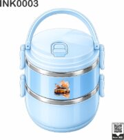 Orange Sports Car Insulated Double-Layer Lunch Box - Image 6