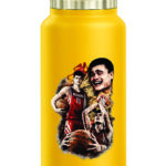 Basketball Legend Montage Stainless Steel Water Bottle