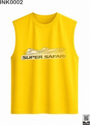 Super Safari Navy Blue Sleeveless Vest - Image 7