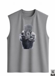 Surreal Hands & Figure Sleeveless Vest - Image 7
