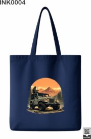 Off-Road Jeep Mountain Sunset Tote Bag - Image 7