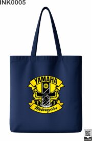 Yamaha Motorcycles Skull Emblem Tote Bag - Image 7