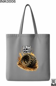 Raw Power Flow Off-Road Tire Tote Bag - Image 6