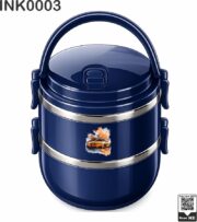 Orange Sports Car Insulated Double-Layer Lunch Box - Image 7