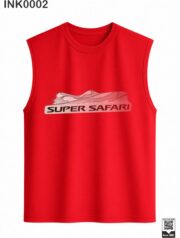 Super Safari Navy Blue Sleeveless Vest - Image 8