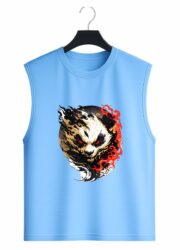 Inferno Panda Graphic Sleeveless Tank Top - Image 5
