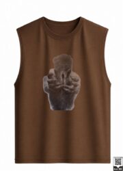 Surreal Hands & Figure Sleeveless Vest - Image 8