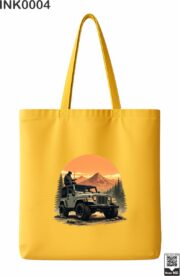 Off-Road Jeep Mountain Sunset Tote Bag - Image 8