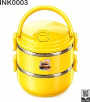 Orange Sports Car Insulated Double-Layer Lunch Box - Image 8