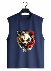 Inferno Panda Graphic Sleeveless Tank Top - Image 4
