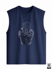 Surreal Hands & Figure Sleeveless Vest - Image 9