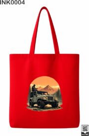 Off-Road Jeep Mountain Sunset Tote Bag - Image 9