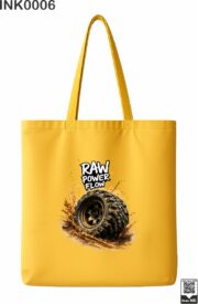 Raw Power Flow Off-Road Tire Tote Bag - Image 4
