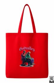Godvalley Skeleton Barbershop Tote Bag - Image 2