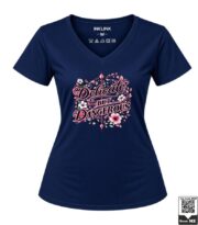 Delicate But Dangerous Floral Women's V-Neck T-Shirt - Image 2