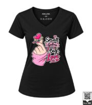 Small Gesture Big Love Women's V-Neck T-Shirt - Image 4