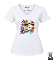 Be You Abstract Face Women's V-Neck T-Shirt - Image 7