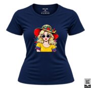Summer Sun Hat Blonde Women's T-Shirt - Image 3