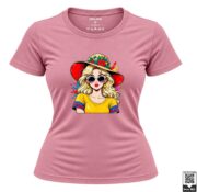 Summer Sun Hat Blonde Women's T-Shirt - Image 5