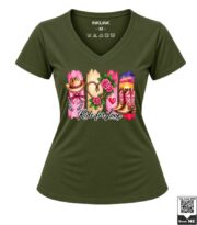 Ride for Love Western Women's V-Neck T-Shirt - Image 7