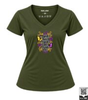 Positive Mind Positive Vibes Positive Life Women's V-Neck T-Shirt - Image 6