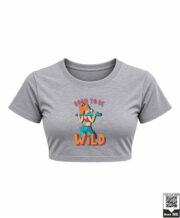 Born To Be Wild Crop Top - Image 3