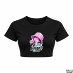 Be Happy Bucket Hat Girl Crop Top