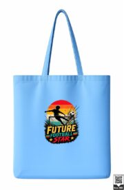 Future Football Star Retro Soccer Tote Bag - Image 2
